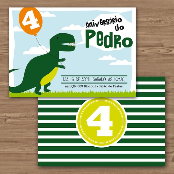 convite-dinossauro
